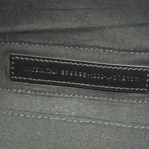 BALENCIAGA Black Leather Tote Bag - Picture 12 of 12